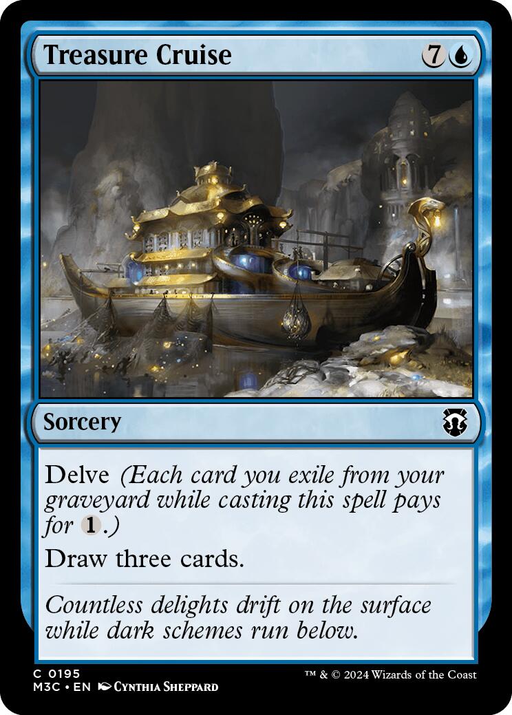 Treasure Cruise [Modern Horizons 3 Commander] | Fandemonia Ltd