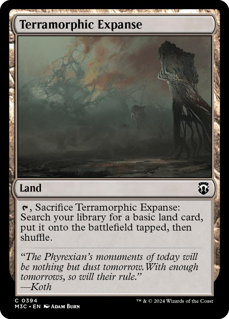 Terramorphic Expanse [Modern Horizons 3 Commander] | Fandemonia Ltd