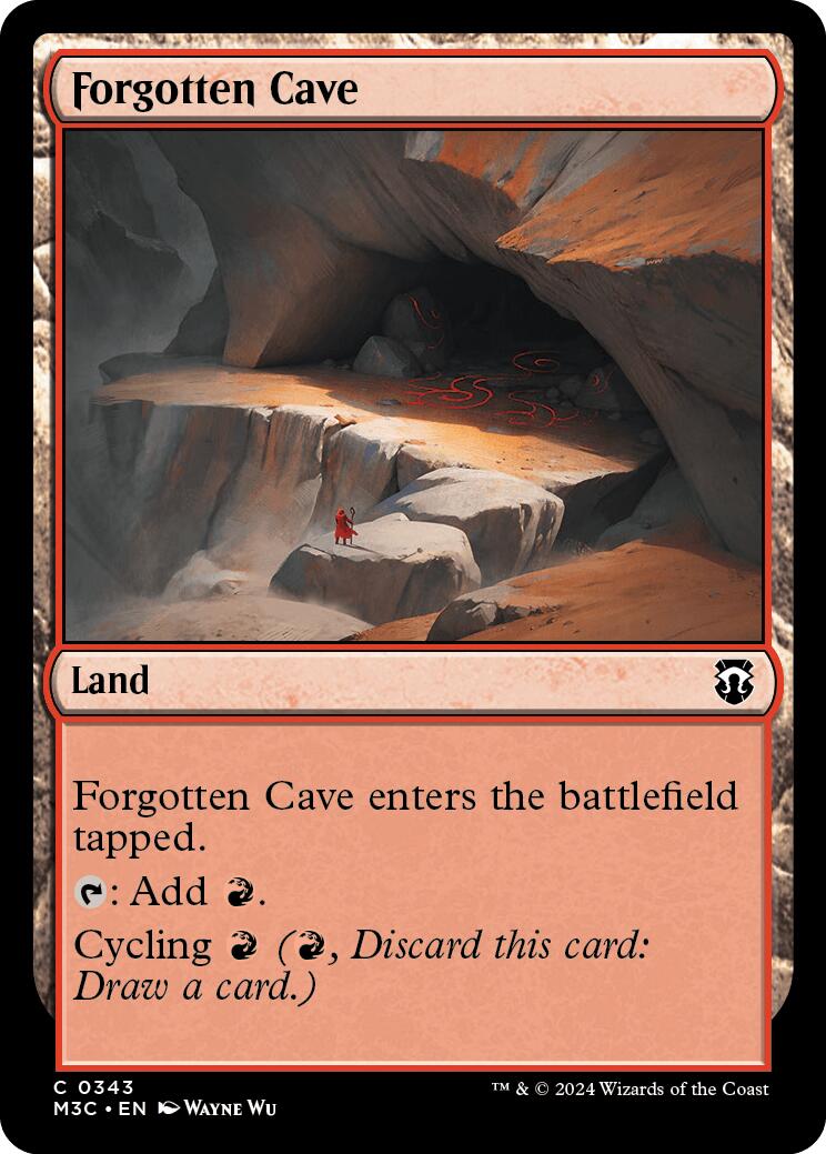 Forgotten Cave [Modern Horizons 3 Commander] | Fandemonia Ltd