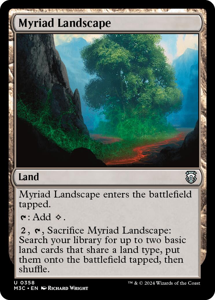 Myriad Landscape [Modern Horizons 3 Commander] | Fandemonia Ltd