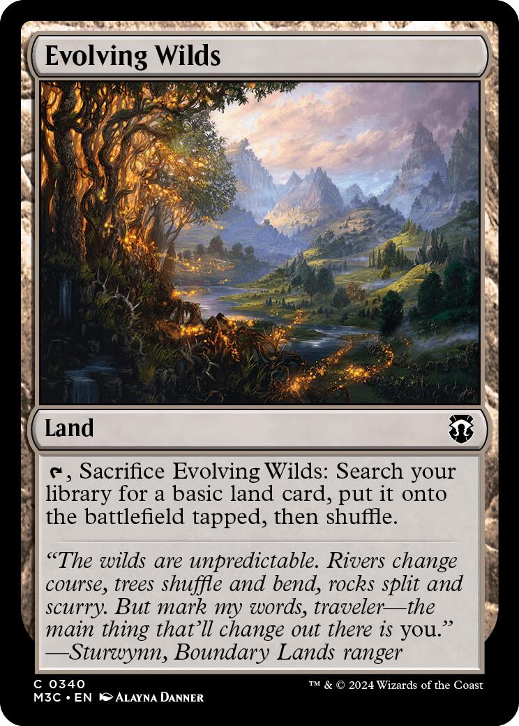 Evolving Wilds [Modern Horizons 3 Commander] | Fandemonia Ltd