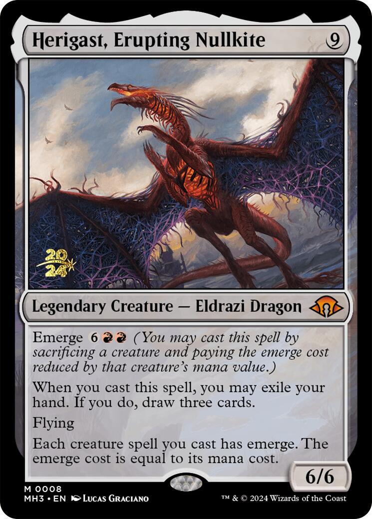 Herigast, Erupting Nullkite [Modern Horizons 3 Prerelease Promos] | Fandemonia Ltd