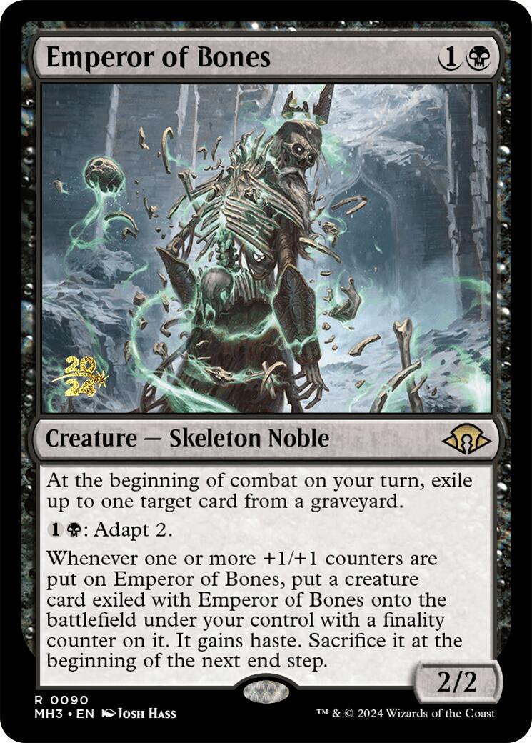 Emperor of Bones [Modern Horizons 3 Prerelease Promos] | Fandemonia Ltd