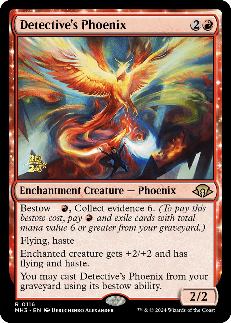 Detective's Phoenix [Modern Horizons 3 Prerelease Promos] | Fandemonia Ltd