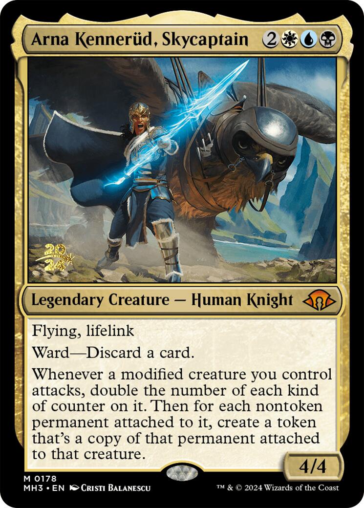 Arna Kennerud, Skycaptain [Modern Horizons 3 Prerelease Promos] | Fandemonia Ltd