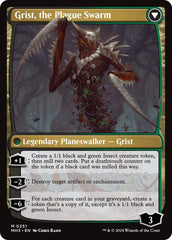 Grist, Voracious Larva [Modern Horizons 3 Prerelease Promos] | Fandemonia Ltd