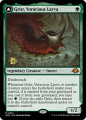 Grist, Voracious Larva [Modern Horizons 3 Prerelease Promos] | Fandemonia Ltd