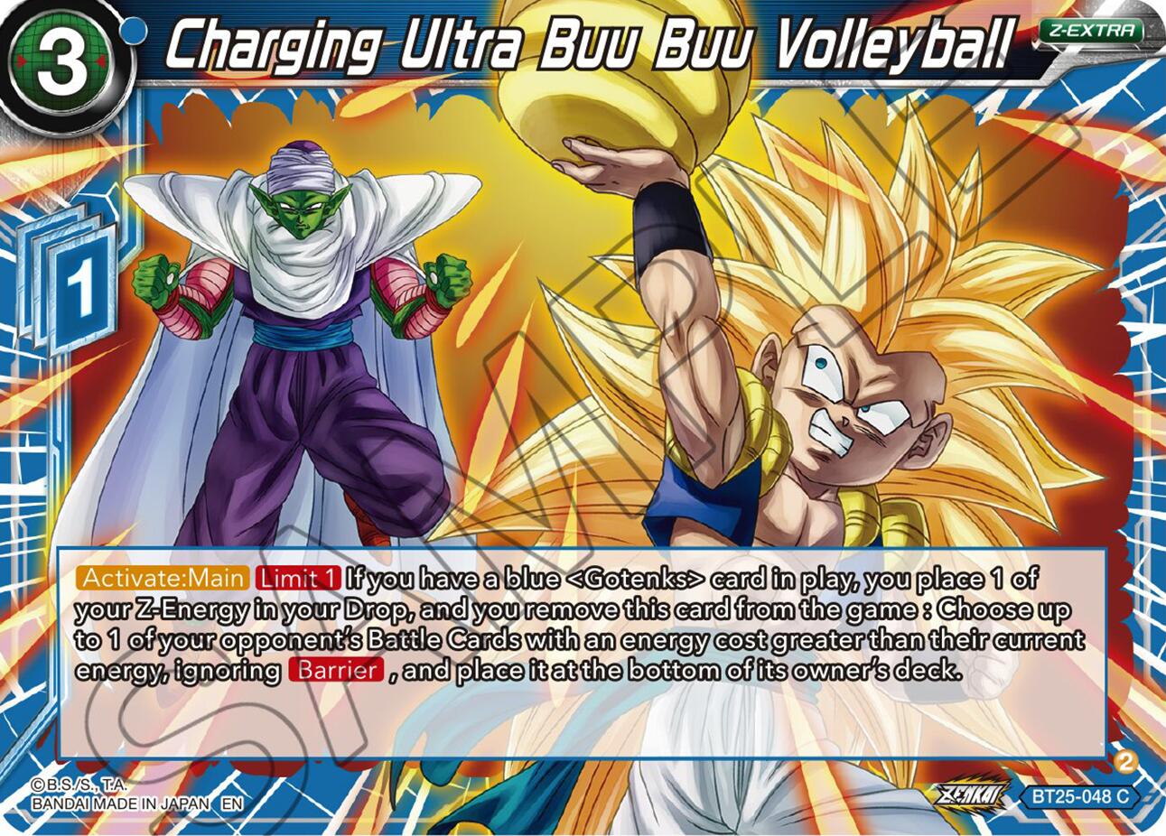 Charging Ultra Buu Buu Volleyball (BT25-048) [Legend of the Dragon Balls] | Fandemonia Ltd