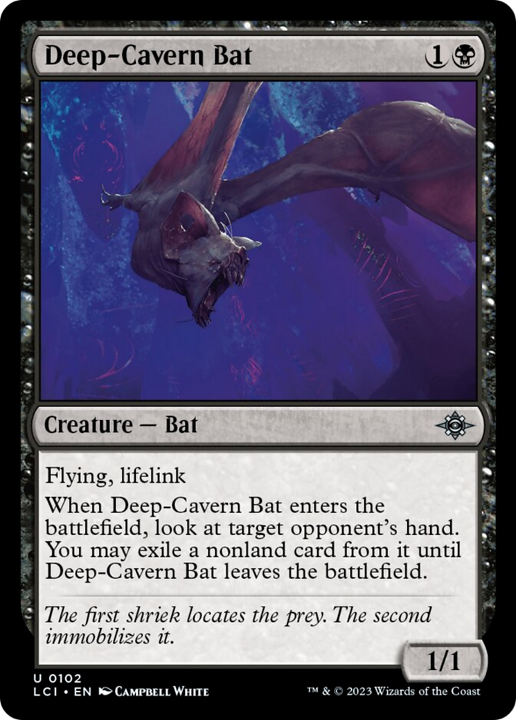 Deep-Cavern Bat [The Lost Caverns of Ixalan] | Fandemonia Ltd