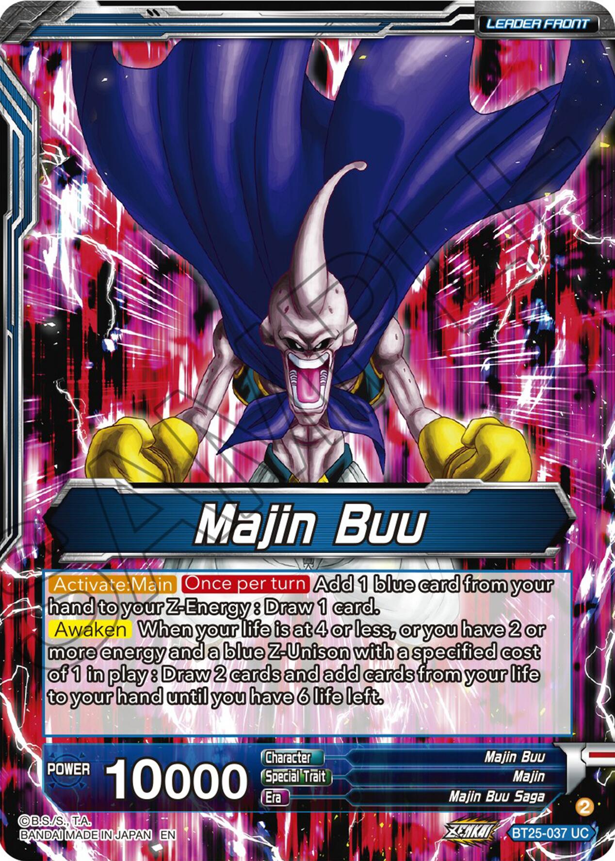 Majin Buu // Majin Buu, Shape-Shifter (BT25-037) [Legend of the Dragon Balls] | Fandemonia Ltd