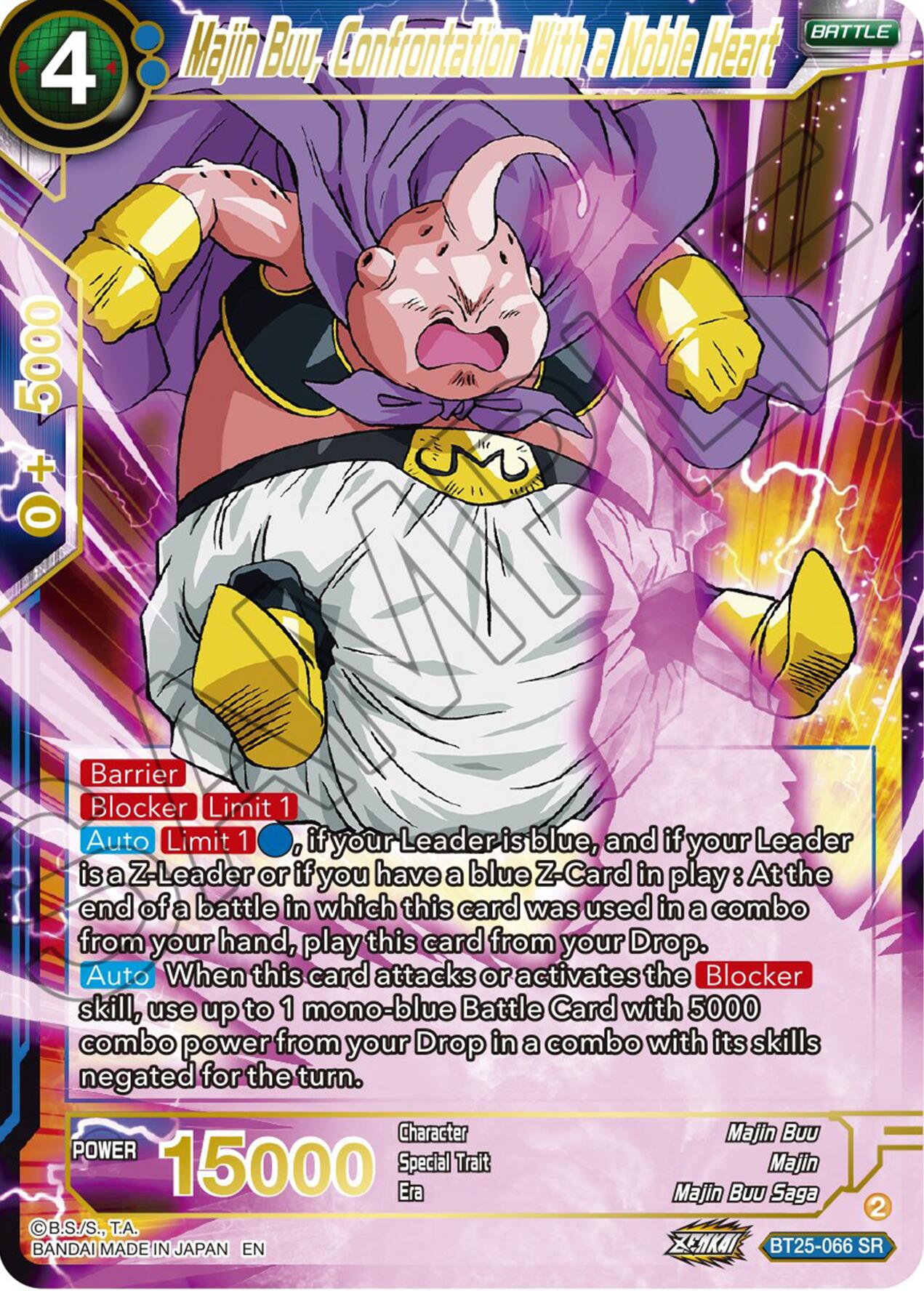 Majin Buu, Confrontaliter With a Mobile Heat (BT25-066) [Legend of the Dragon Balls] | Fandemonia Ltd