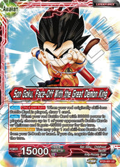 Son Goku // Son Goku, Face-Off With the Great Demon King (BT25-001) [Legend of the Dragon Balls] | Fandemonia Ltd