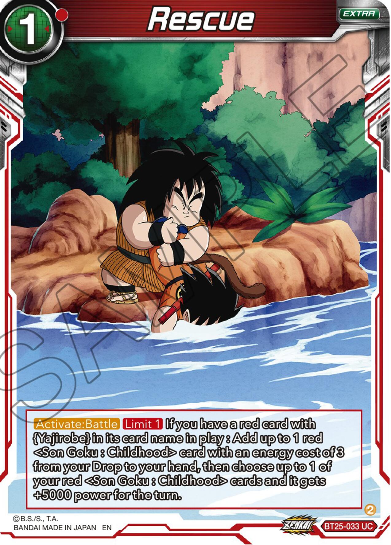 Rescue (BT25-033) [Legend of the Dragon Balls] | Fandemonia Ltd