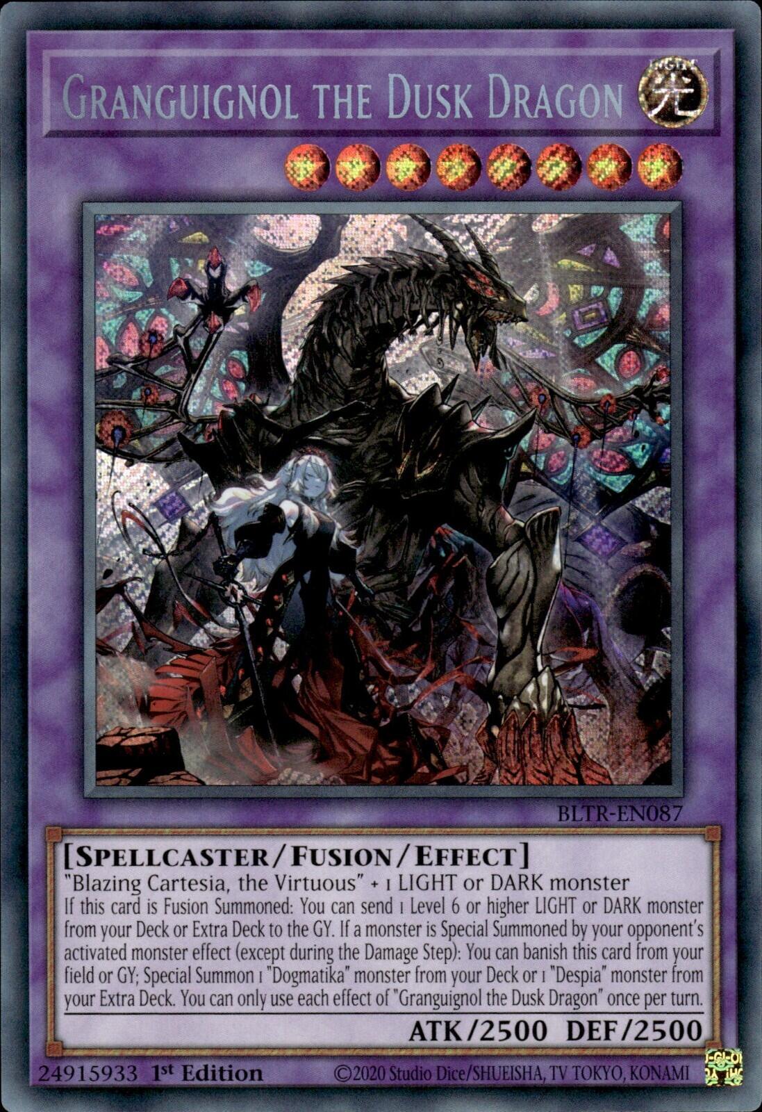 Granguignol the Dusk Dragon [BLTR-EN087] Secret Rare | Fandemonia Ltd