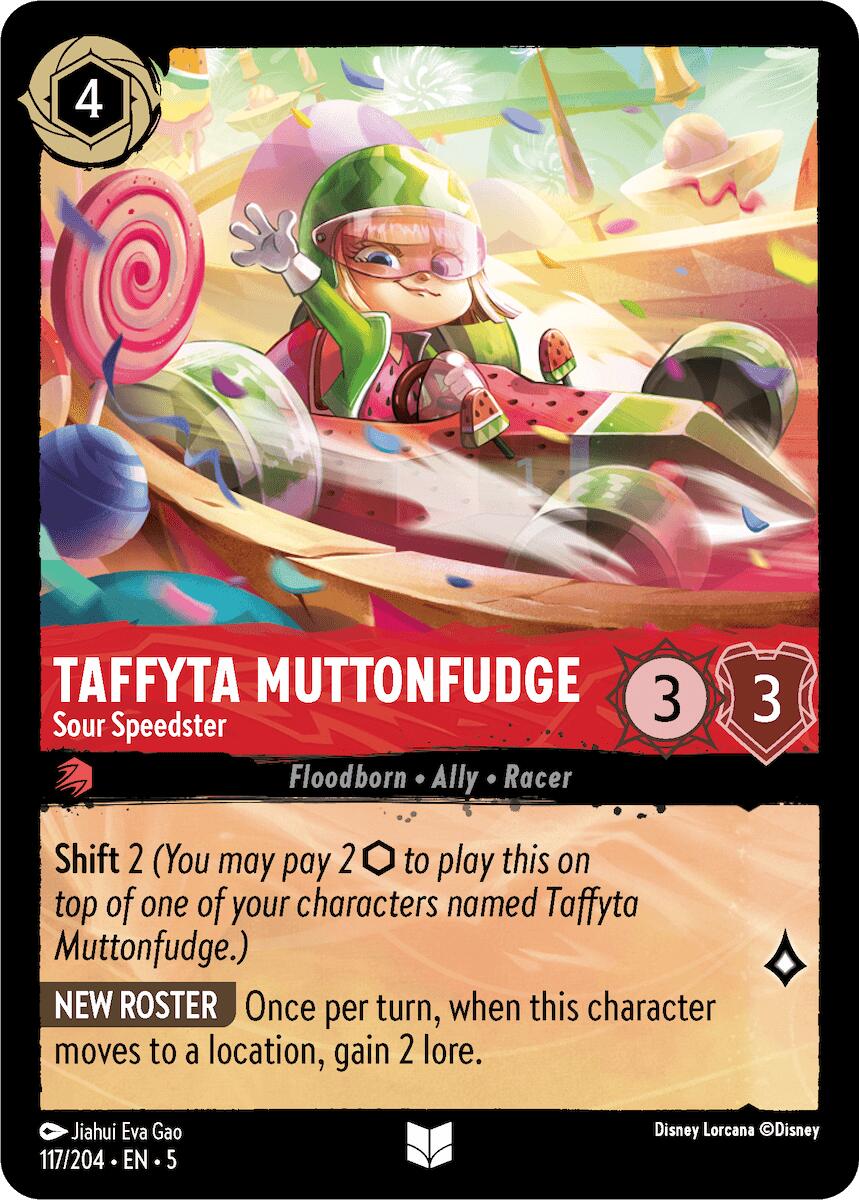 Taffyta Muttonfudge - Sour Speedster (117/204) [Shimmering Skies] | Fandemonia Ltd