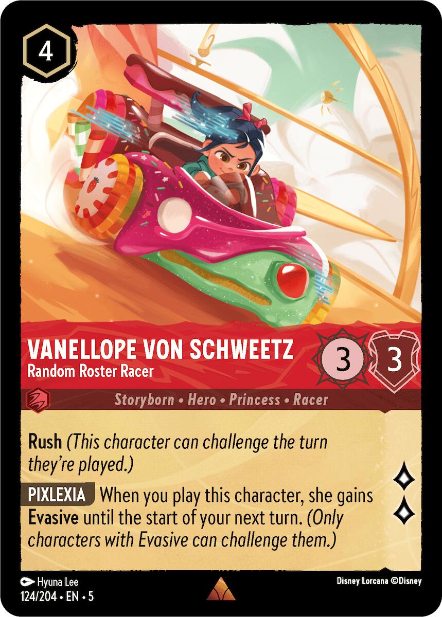 Vanellope von Schweetz - Random Roster Racer (124/204) [Shimmering Skies] | Fandemonia Ltd