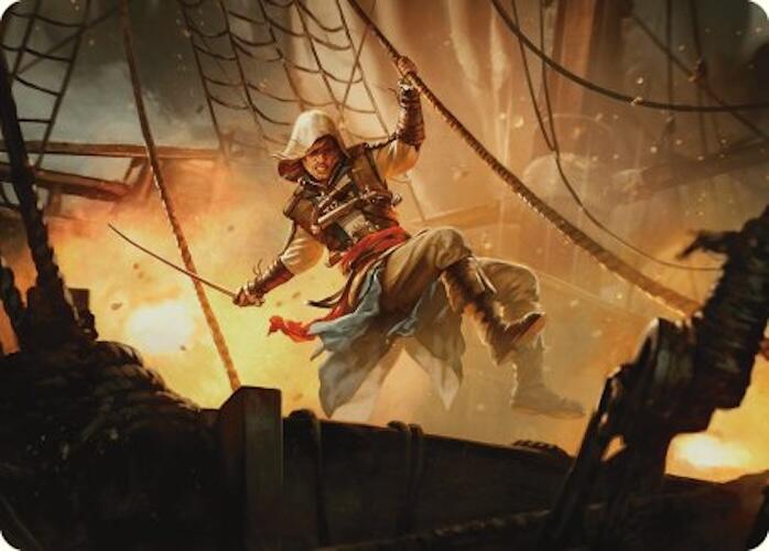 Edward Kenway Art Card [Assassin's Creed Art Series] | Fandemonia Ltd