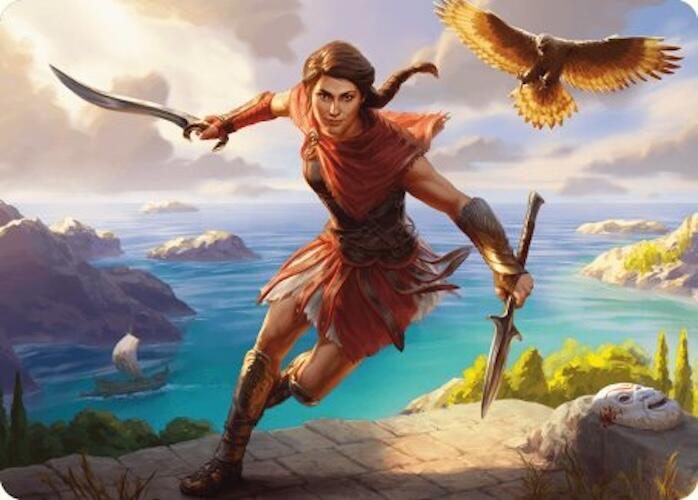 Kassandra, Eagle Bearer Art Card [Assassin's Creed Art Series] | Fandemonia Ltd