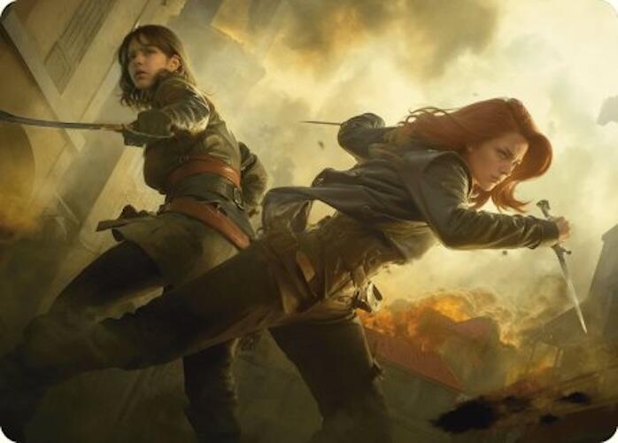 Mary Read and Anne Bonny Art Card [Assassin's Creed Art Series] | Fandemonia Ltd