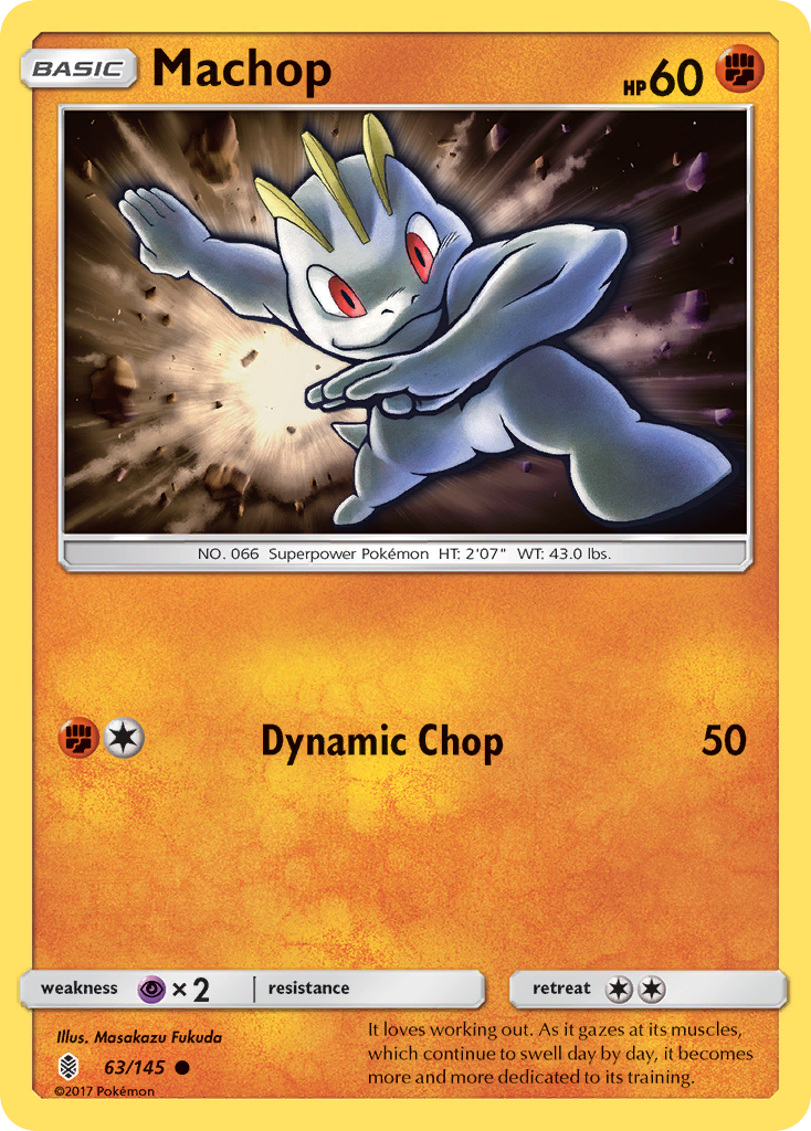 Machop (63/145) [Sun & Moon: Guardians Rising] | Fandemonia Ltd