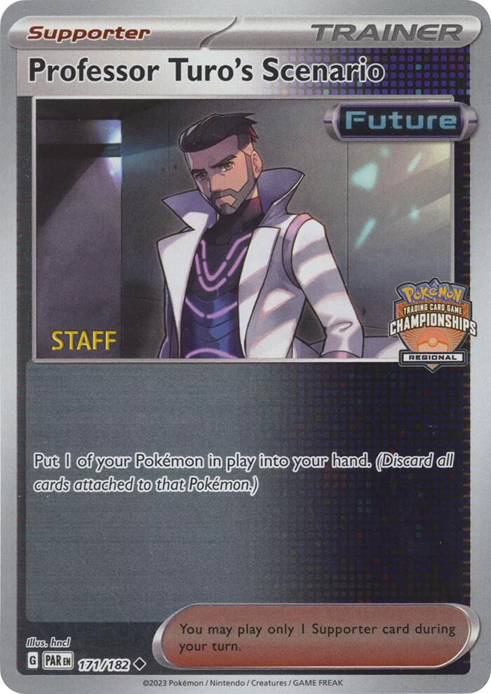 Professor Turo's Scenario (171/182) (2023 Regional Championships Staff) [League & Championship Cards] | Fandemonia Ltd