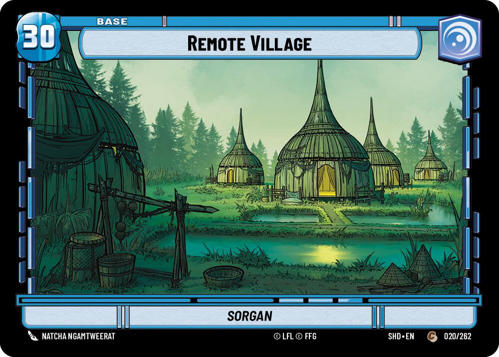 Remote Village // Shield (020 // T02) [Shadows of the Galaxy] | Fandemonia Ltd