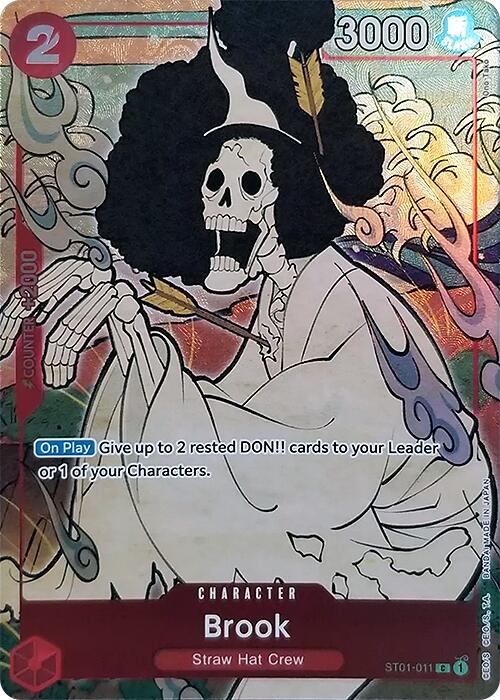 Brook (English Version 1st Anniversary Set) [One Piece Promotion Cards] | Fandemonia Ltd