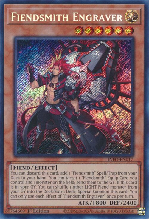 Fiendsmith Engraver [INFO-EN017] Secret Rare | Fandemonia Ltd