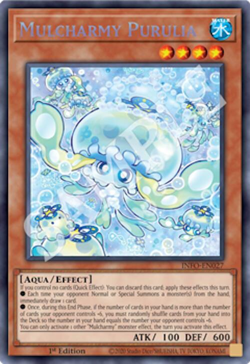 Mulcharmy Purulia [INFO-EN027] Secret Rare | Fandemonia Ltd