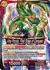 King Piccolo // King Piccolo, Final Stage of Conquest (BT25-002) [Legend of the Dragon Balls Prerelease Promos] | Fandemonia Ltd