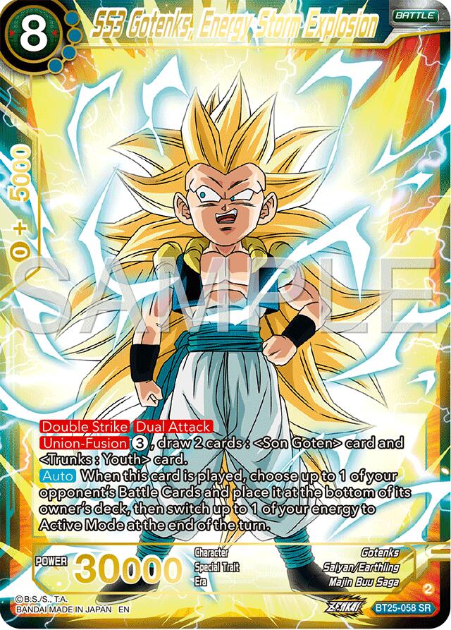 SS3 Gotenks, Energy Storm Explosion (BT25-058) [Legend of the Dragon Balls] | Fandemonia Ltd