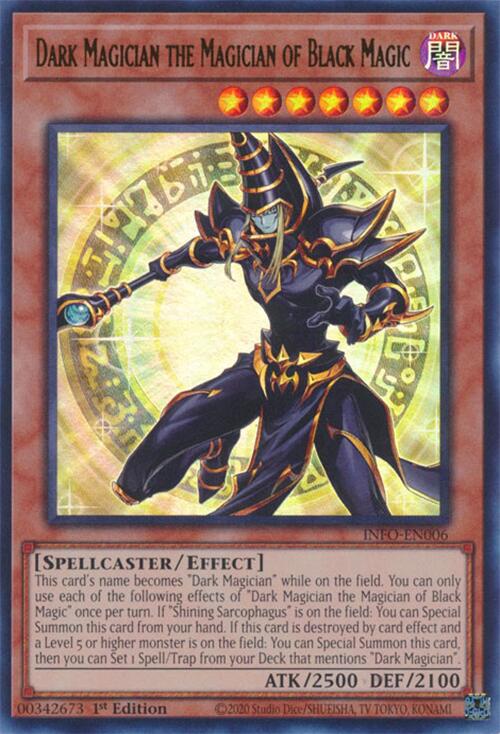 Dark Magician the Magician of Black Magic [INFO-EN006] Ultra Rare | Fandemonia Ltd