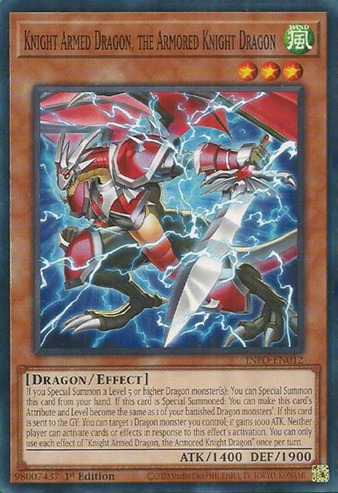 Knight Armed Dragon, the Armored Knight Dragon [INFO-EN012] Common | Fandemonia Ltd