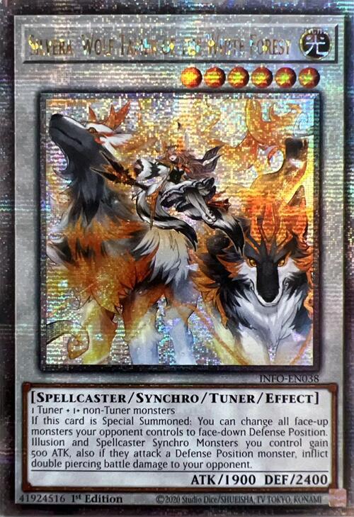 Silvera, Wolf Tamer of the White Forest (Quarter Century Secret Rare) [INFO-EN038] Quarter Century Secret Rare | Fandemonia Ltd