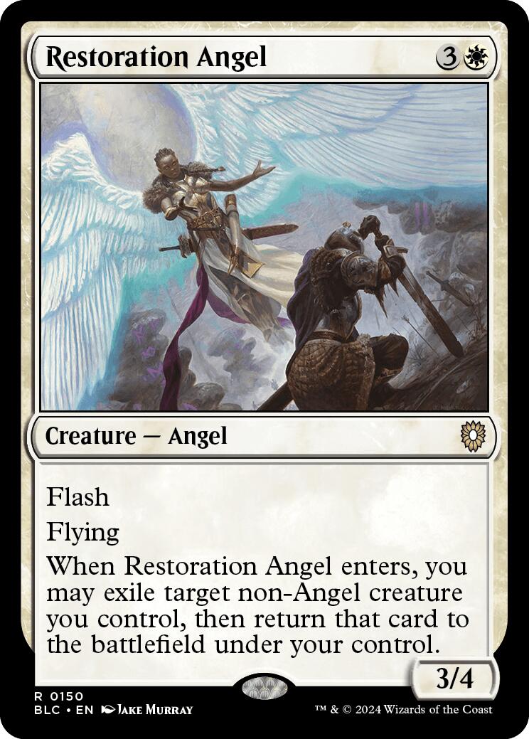 Restoration Angel [Bloomburrow Commander] | Fandemonia Ltd