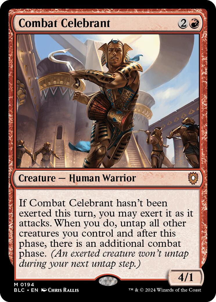 Combat Celebrant [Bloomburrow Commander] | Fandemonia Ltd