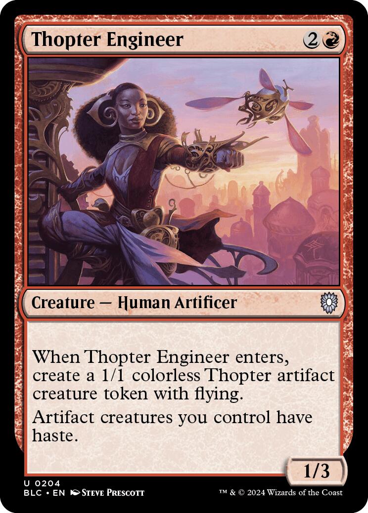 Thopter Engineer [Bloomburrow Commander] | Fandemonia Ltd