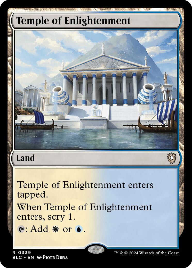 Temple of Enlightenment [Bloomburrow Commander] | Fandemonia Ltd