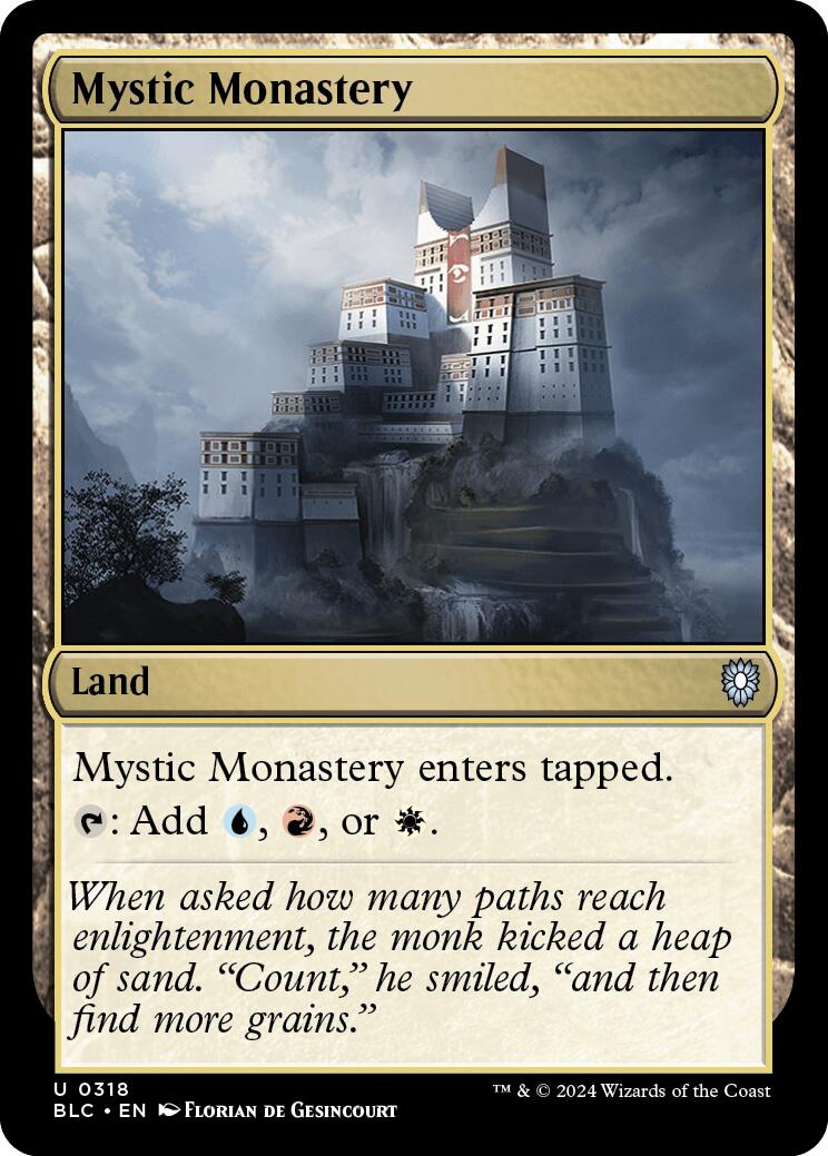 Mystic Monastery [Bloomburrow Commander] | Fandemonia Ltd