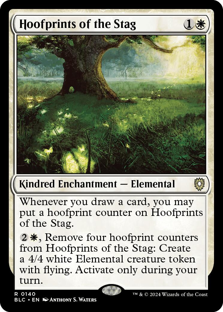 Hoofprints of the Stag [Bloomburrow Commander] | Fandemonia Ltd