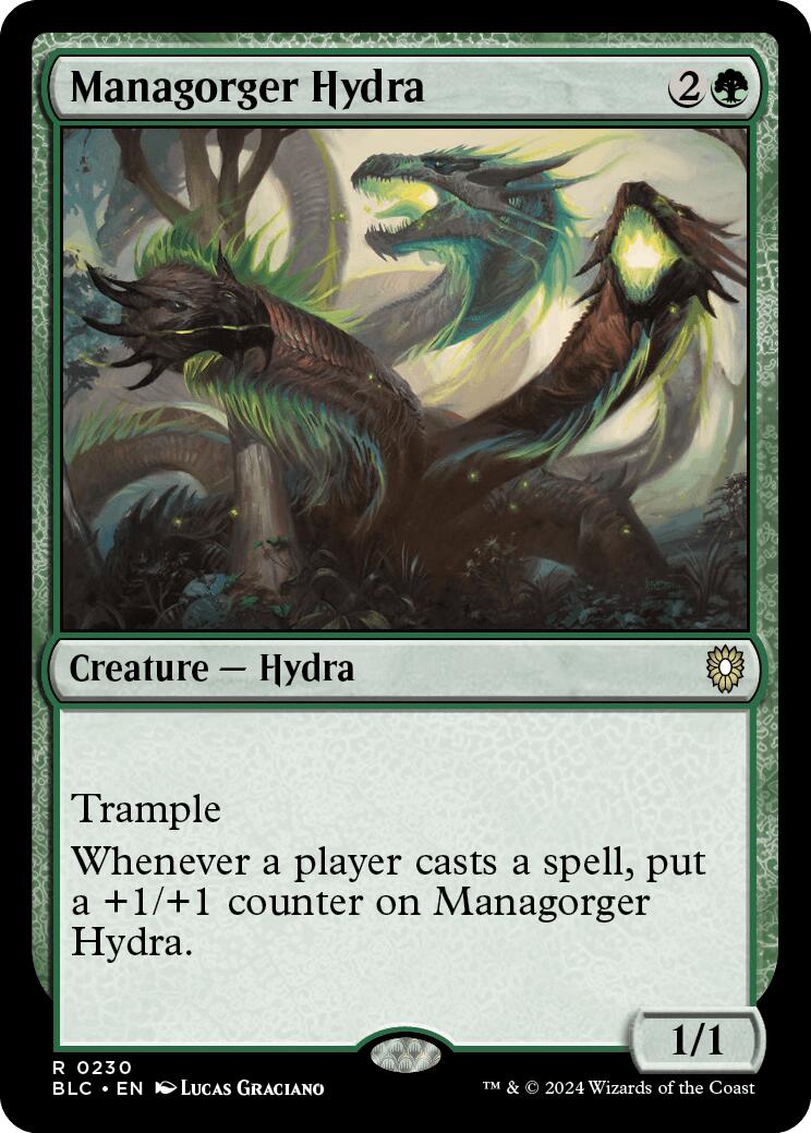 Managorger Hydra [Bloomburrow Commander] | Fandemonia Ltd