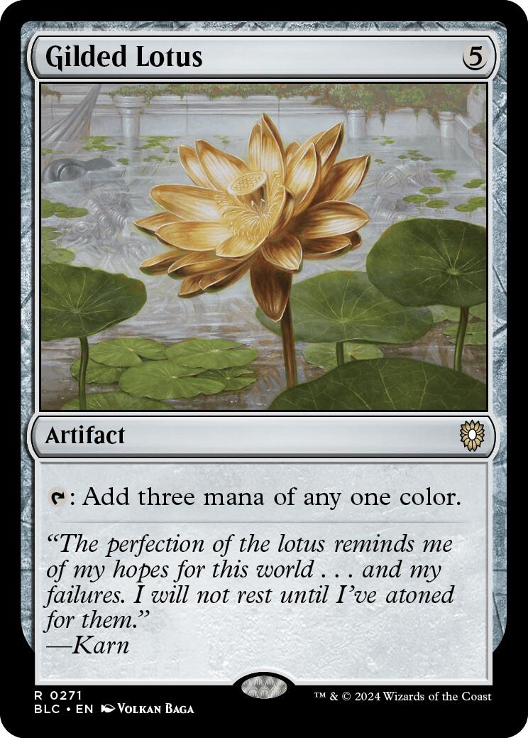 Gilded Lotus [Bloomburrow Commander] | Fandemonia Ltd