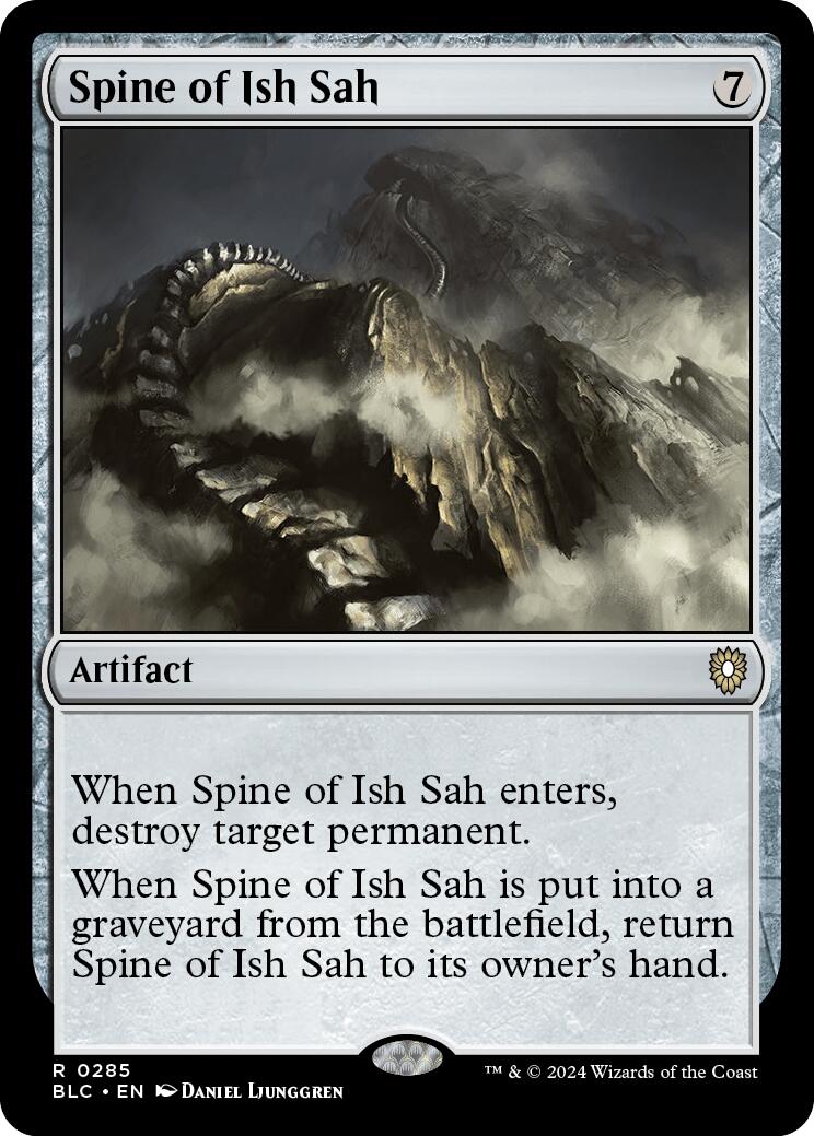 Spine of Ish Sah [Bloomburrow Commander] | Fandemonia Ltd