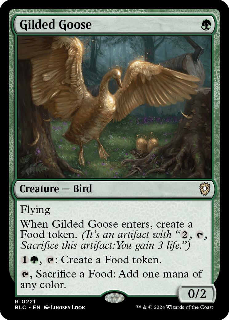 Gilded Goose [Bloomburrow Commander] | Fandemonia Ltd