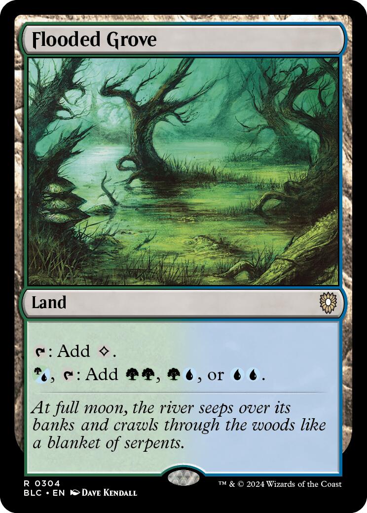 Flooded Grove [Bloomburrow Commander] | Fandemonia Ltd