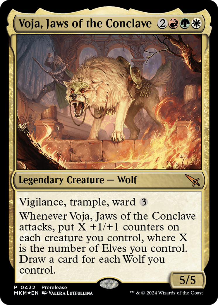 Voja, Jaws of the Conclave [Murders at Karlov Manor Prerelease Promos] | Fandemonia Ltd