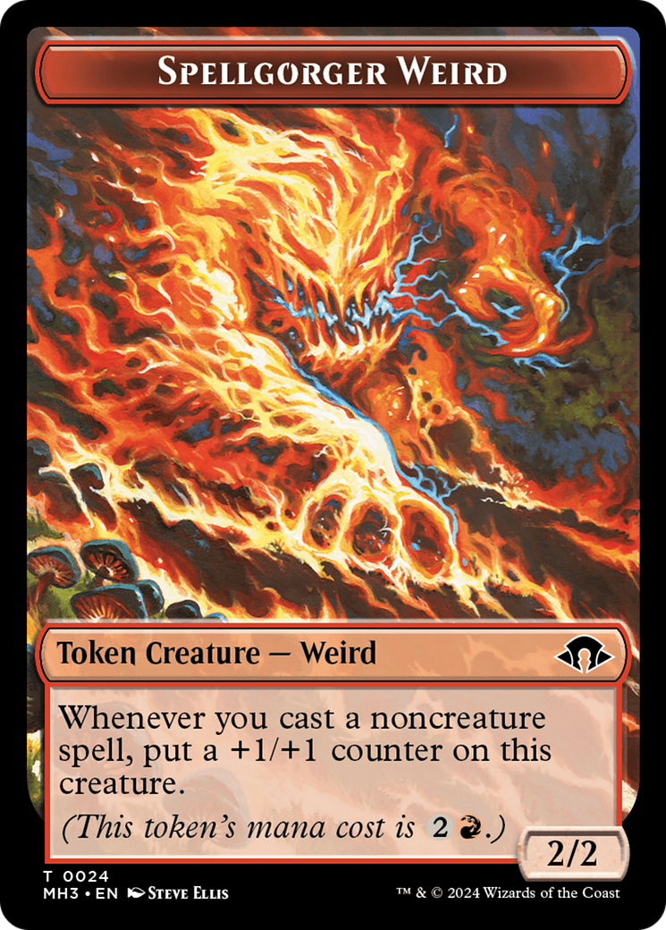 Spellgorger Weird Token [Modern Horizons 3 Tokens] | Fandemonia Ltd