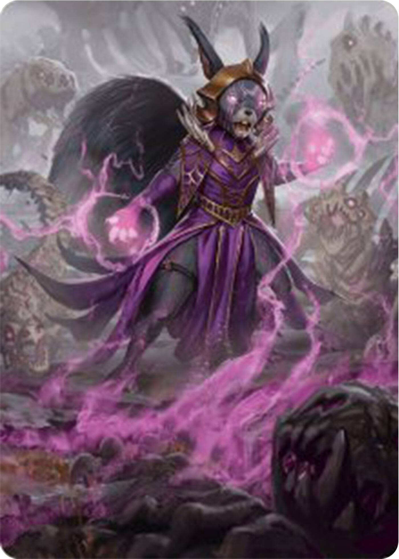 Liliana of the Dark Realms Art Card [Bloomburrow Art Series] | Fandemonia Ltd