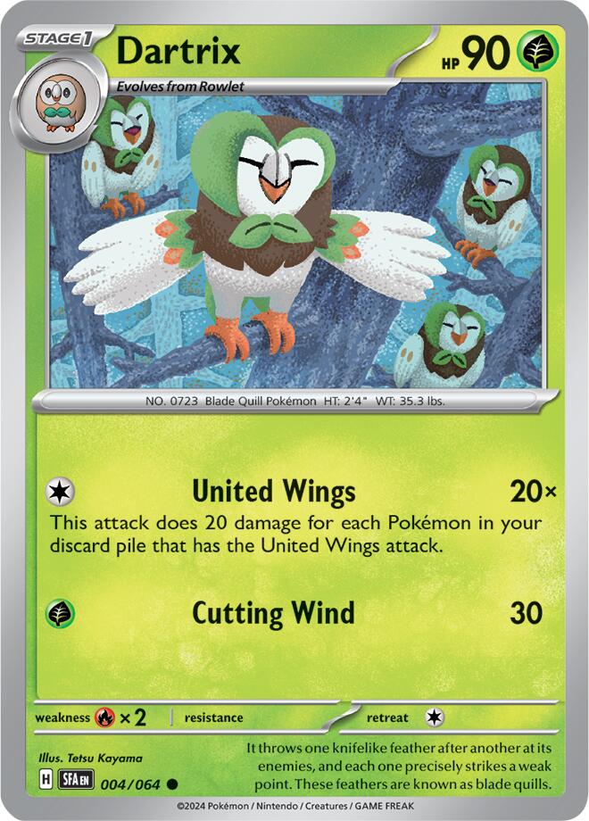 Dartrix (004/064) [Scarlet & Violet: Shrouded Fable] | Fandemonia Ltd