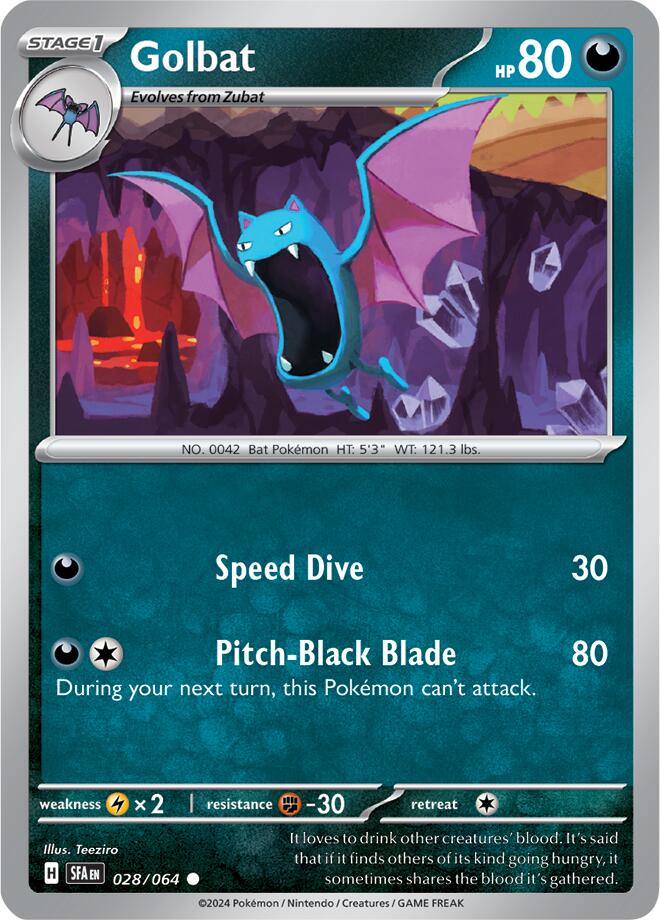 Golbat (028/064) [Scarlet & Violet: Shrouded Fable] | Fandemonia Ltd